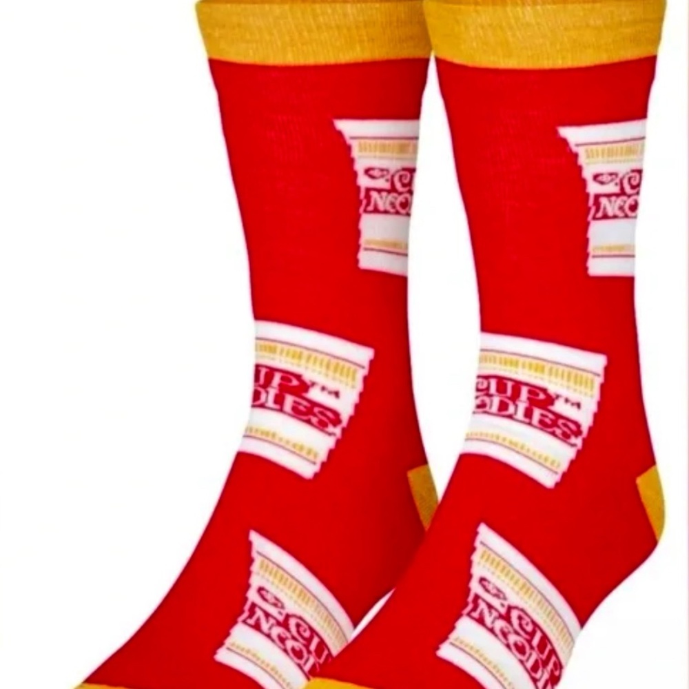 Nissin Cup Noodles Novelty Socks